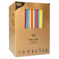 Trinkhalme aus Papier Shake farbig Ø8mm 25cm 88480, 500St/Pack