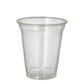 PLA-Becher, Kaltgetränkebecher, "pure" 0,3 l glasklar mit Schaumrand Papstar 70 stk. (16174)