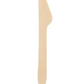 Holzmesser "pure" 16,5 cm 100Stk Papstar Pure