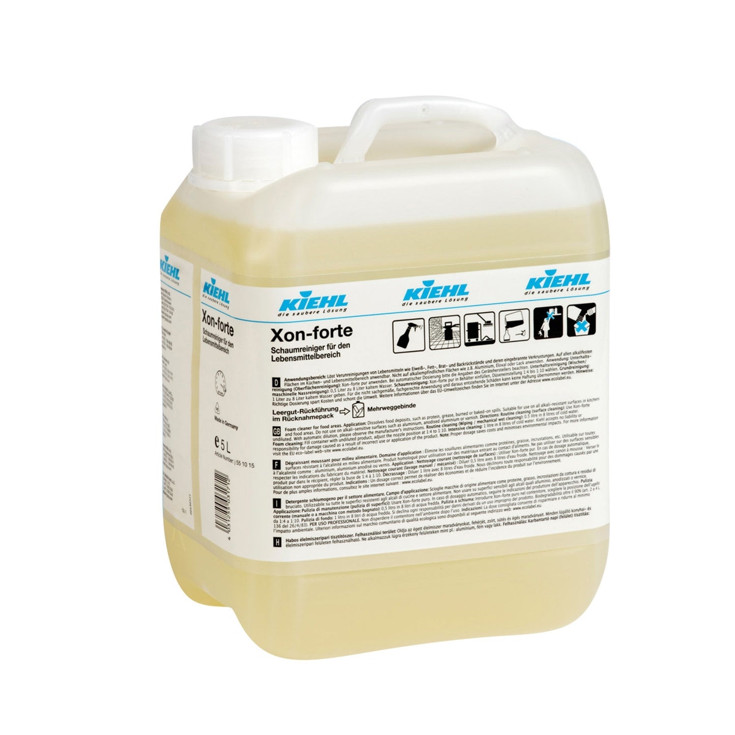 Kiehl Xon-forte Schaumreiniger für den Lebensmittelbereich
