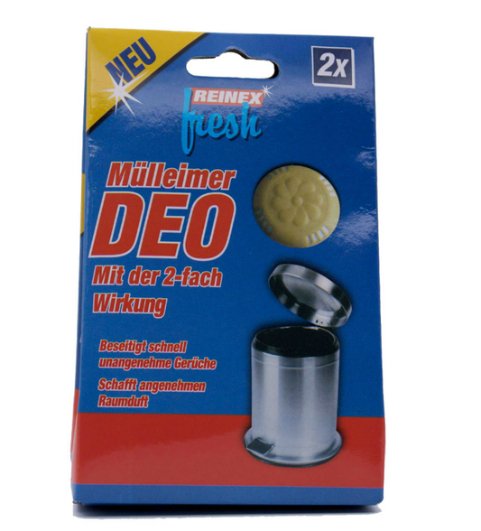 REINEX FRESH Mülleimer Deo 2er mit der 2-fach Wirkung