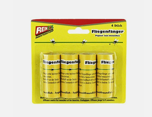 Fliegenfänger 4er zum Aufhängen - giftfrei