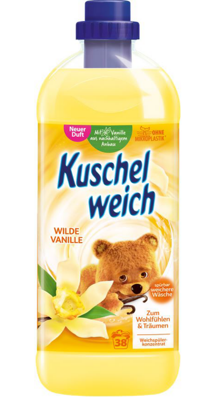 Kuschelweich Weichsp. 1Liter Wilde Vanille 38WL