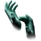 Med Comfort Style Aloe Latex Einweg Handschuhe Einmal Grün puderfrei XS-XL