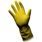 Haushaltshandschuhe Latex, gelb – Clean-Comfort