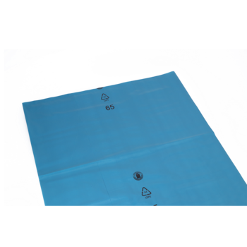 Müllsäcke  240l lose 75µ blau aus LDPE