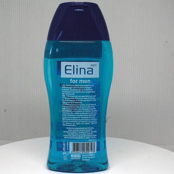 Elina Dusch Gel Wellness 250ml for Men
