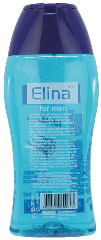 Elina Dusch Gel Wellness 250ml for Men
