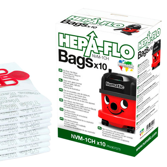 10x Numatic Original Henry Staubsaugerbeutel