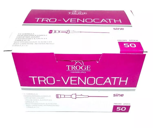 Venenverweilkanüle Kanüle Venocath Troge 50stk. Steril Nadel