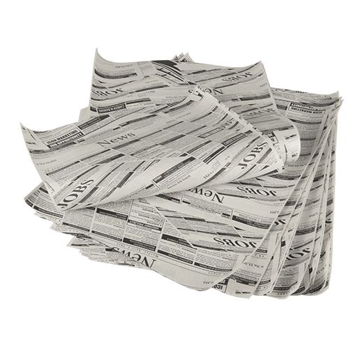 Einschlagpapiere, Cellulose 35 x 25 cm "Newsprint 5kg