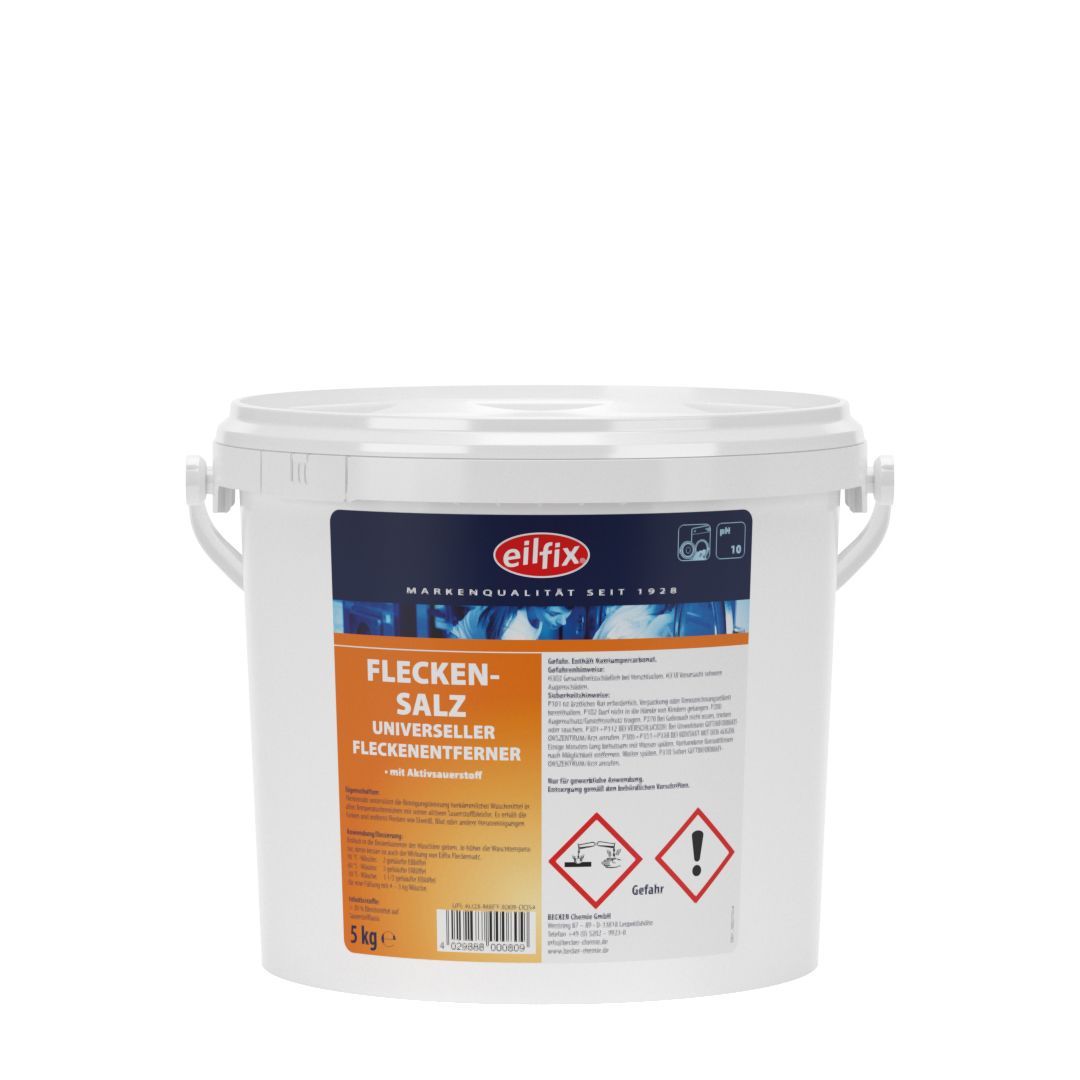 Eilfix Fleckensalz 5kg PE Eimer