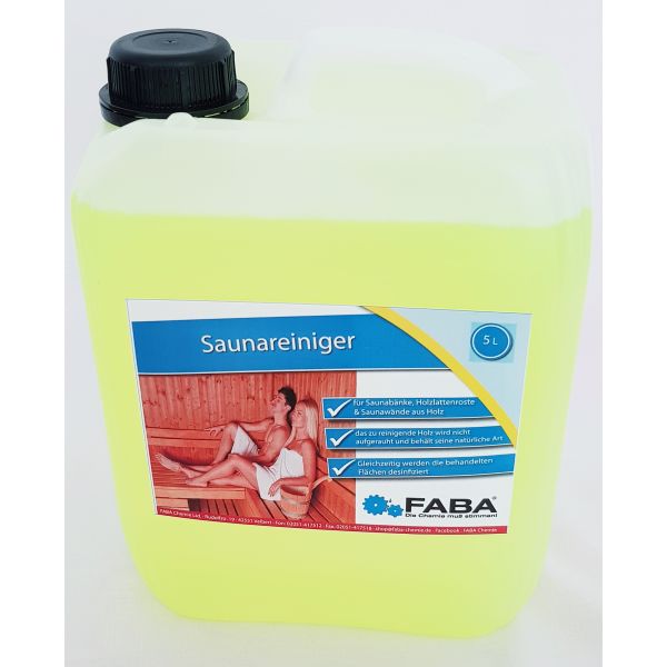 Saunareiniger Konzentrat materialschonend 5 Liter