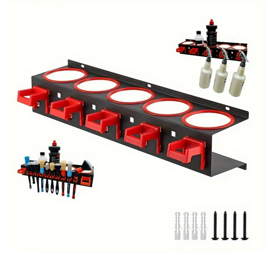Wandhalterung Metall  Sprühflaschenhalter Stahl-Sprühflaschen Wandmontage
