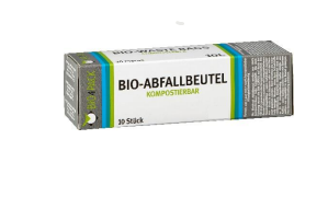 Bio-Kompostbeutel 120L , PLA-Folie Müllsack Abfallsack Müllbeutel  10Stk 1 Rolle