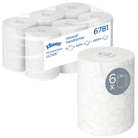 Kleenex® Ultra™ Slimroll™ Handtücher, 2-lagig, Rolle, FSC®-Mix 6781