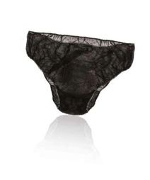 Schwarzer Unisex-Slip - Einzelpackung - Polybeutel 20 St.