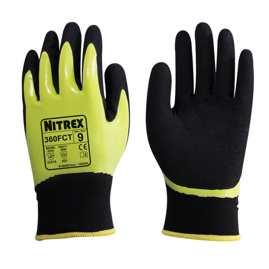 Unigloves Nitrex 360FCT Thermo-Arbeitshandschuhe Winter