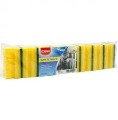 Schwamm  Topfreiniger m. Griffleiste 8er Pack