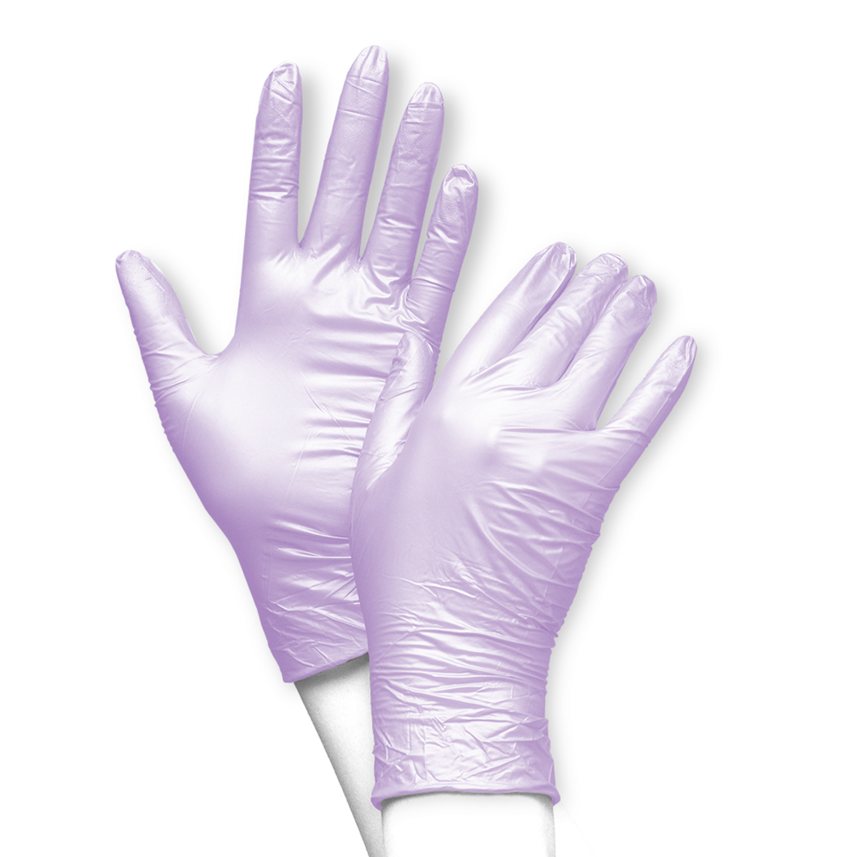 UNIGLOVES FANCY® VIOLET Nitril Einmalhandschuhe Puderfrei XS-L