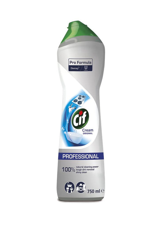 Cif Professional Cream 0.75L - Crémereiniger, reinigt kraftvoll ohne zu kratzen