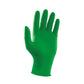 Nature Gloves by Med-Comfort Einmalhandschuhe aus Nitril, biologisch abbaubar, grün