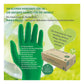 Nature Gloves by Med-Comfort Einmalhandschuhe aus Nitril, biologisch abbaubar, grün