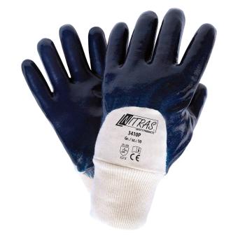 NITRAS Premium-Nitrilhandschuhe, Baumwoll-Jersey 3410P