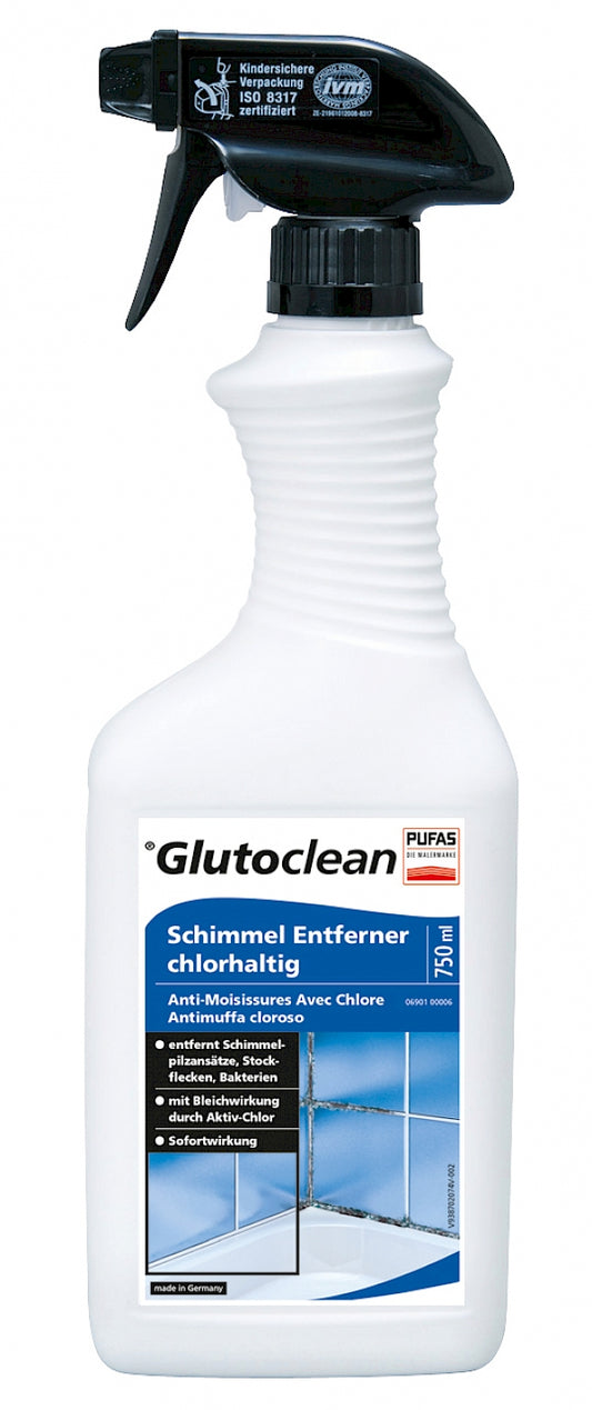 Glutoclean Schimmel Entferner chlorhaltig 750ml