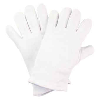NITRAS Baumwoll-Trikot-Handschuhe, weiß 5309