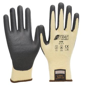 NITRAS TAEKI Schnittschutzhandschuhe, TAEKI-Spezialgarn 6740