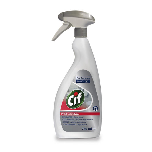 Cif Professional 2in1 Badreiniger 0.75L - Badreiniger mit Anti-Kalk-Formel