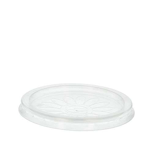 Deckel, PP "To Go" Ø 11,5 cm transparent Papstar 25 stk.