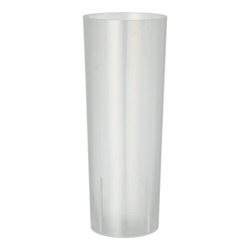 Mehrweg Longdrinkbecher PP 0,3 l Ø 5,85 cm · 15,2 cm transluzent unzerbrechlich Papstar 10 stk.