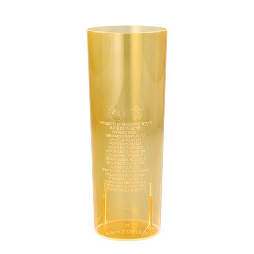 Longdrinkbecher PS 0,3 l Ø 5,85 cm · 15,2 cm orange Papstar 10 stk.