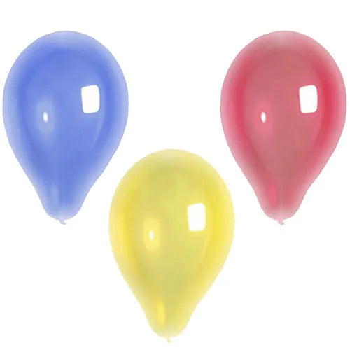Luftballons Ø 25 cm farbig sortiert "Crystal" 10Stk