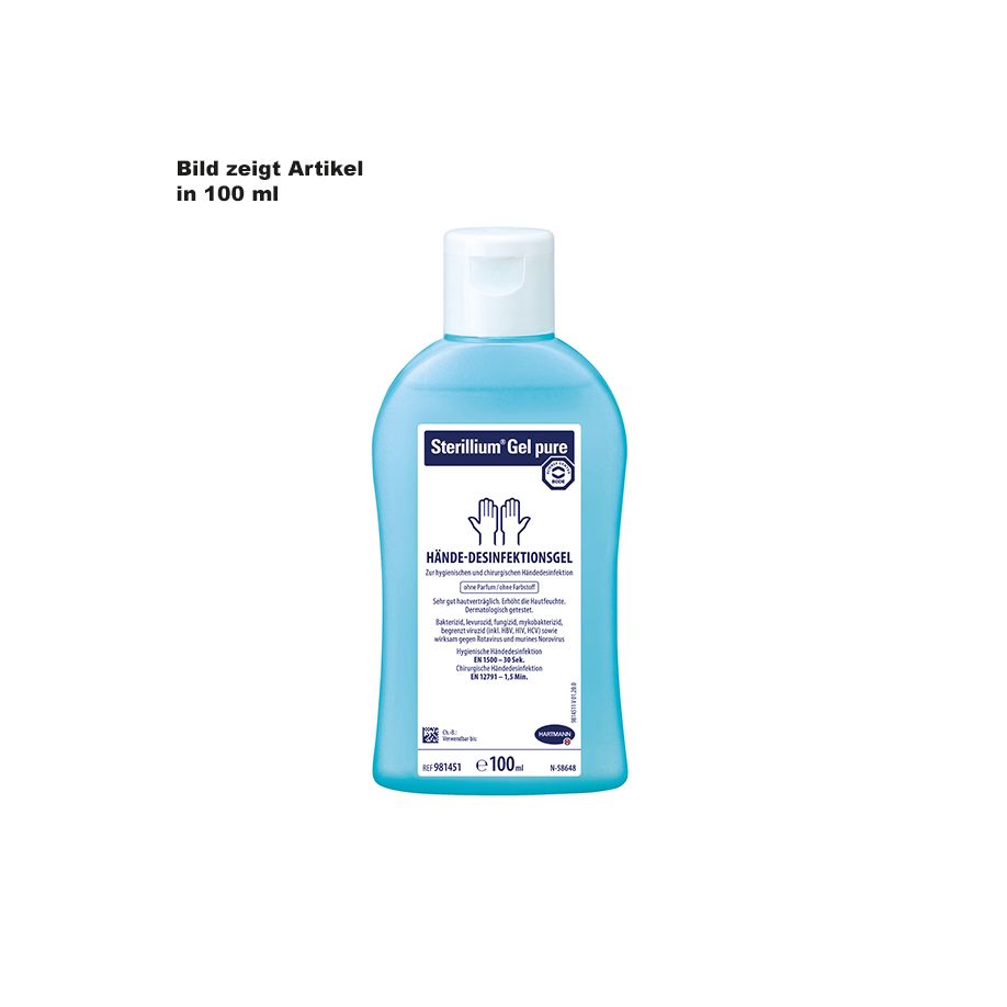 Sterillium Gel Pure Händedesinfektion Desinfektion 100ml-1000ml