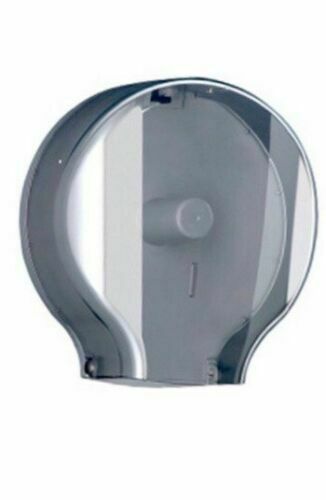 Toilettenpapierhalter, WC Papierspender Jumbo, Kunststoff, Transparent