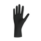 Einmalhandschuhe Unigloves Black Latex S-XL Latex Schwarz Einweg 100 Stk.