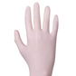 Einmalhandschuhe Unigloves LANO-E-GEL Latex weiß Einweghandschuh puderfrei 100Stk
